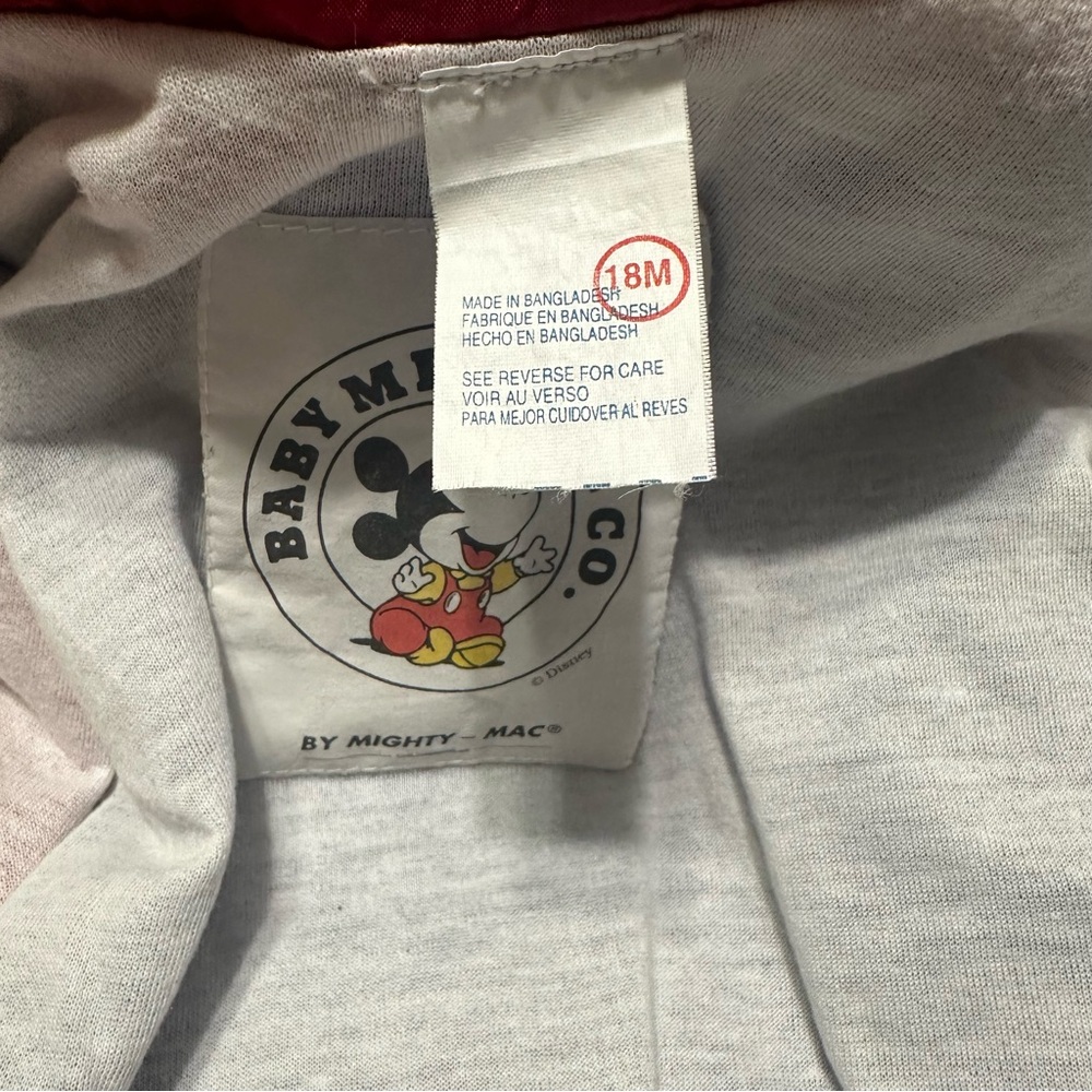 Vintage Disney Mickey Mouse Windbreaker - Picture 7 of 7